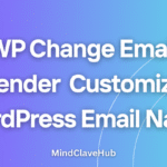 WP Change Email Sender